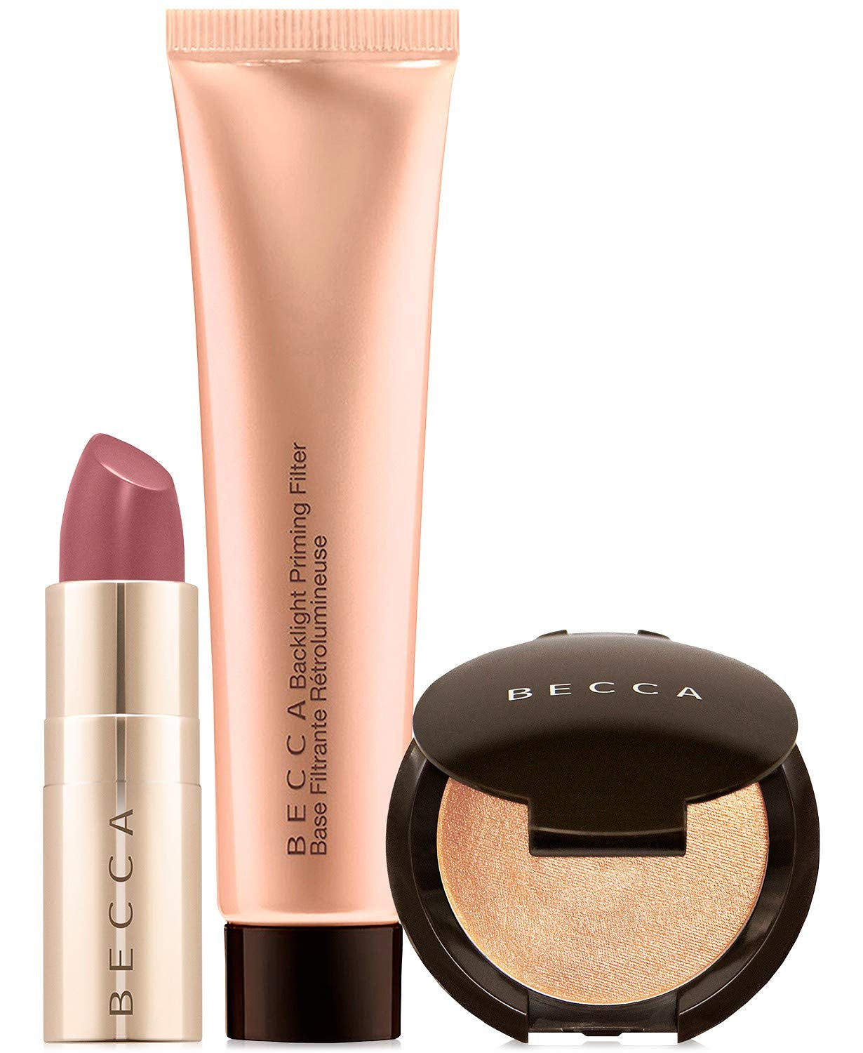 Makeup Set: Your Glow-To Glow Set - Gold, Makeup Set, Shimmer, Light Coverage, Unisex, All Skin Types, All Skin Tones