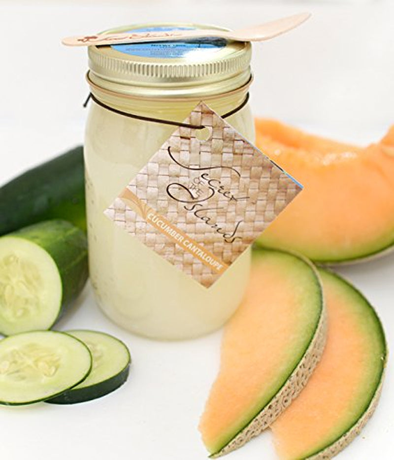 Secrets of the Islands - Cucumber - Cantaloupe Salt Scrub 16 Oz